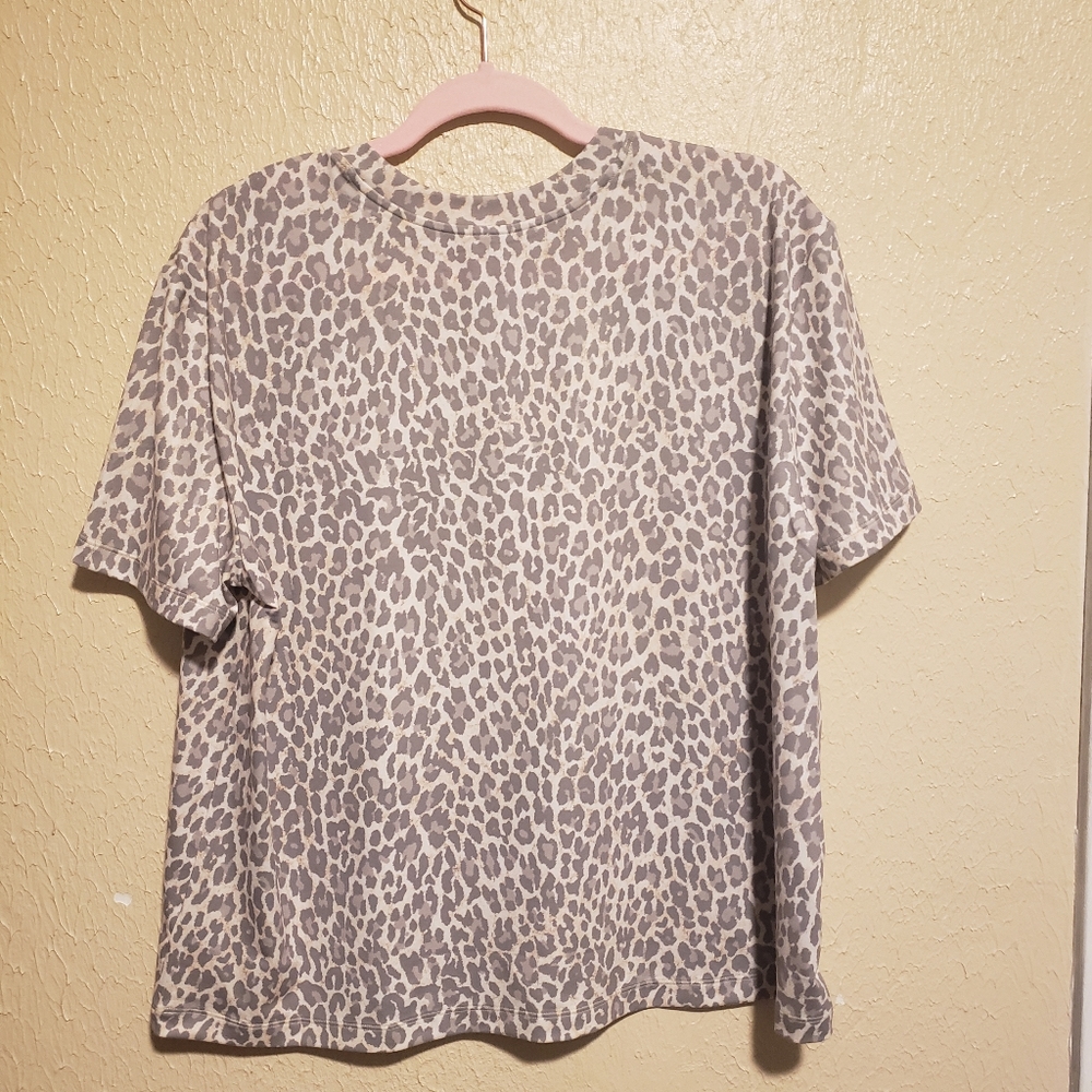 Johnny Was Calme Effect Drop Shoulder Tee Size Medium - Picture 2 of 5